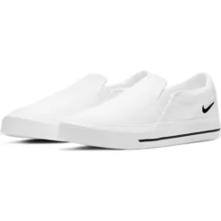 Women's Nike Court Legacy Slip-On Shoes -Clothing Discounts Shop 19450224211 1