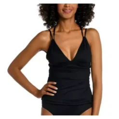 Women's La Blanca Cross Back Tankini Swimsuit