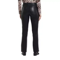 Women's Tribal 5 Pocket Straight Pull Up Leather Pants -Clothing Discounts Shop 66562427305 2