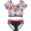Girls' Nano Mid Crop Surf Bikini Set Swimsuit -Clothing Discounts Shop 82996833967