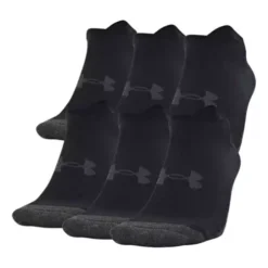 Adult Under Armour Performance Tech 6 Pack No Show Socks